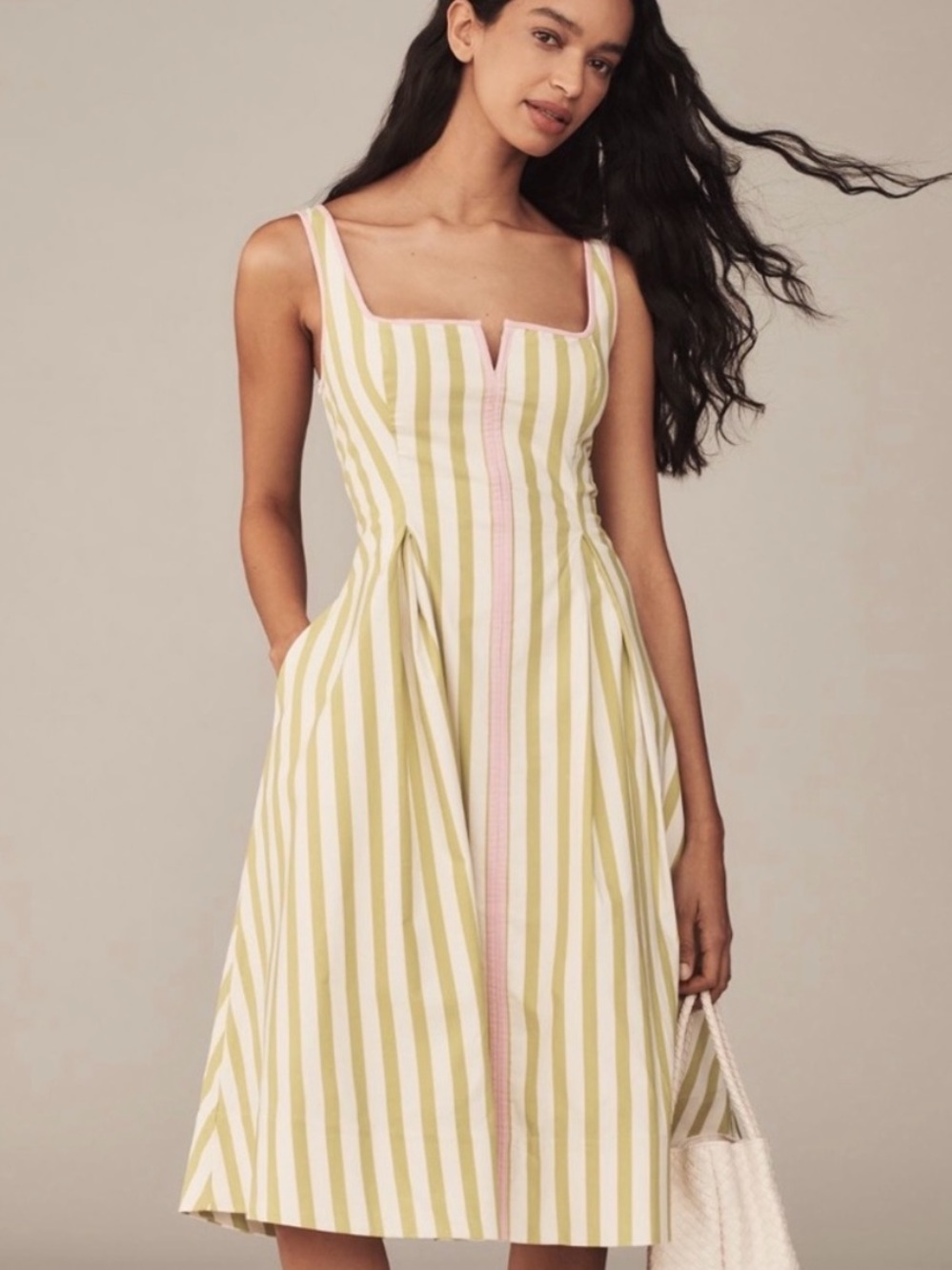 Anthropologie Maeve Arlette Midi Dress - Picture 1 of 7